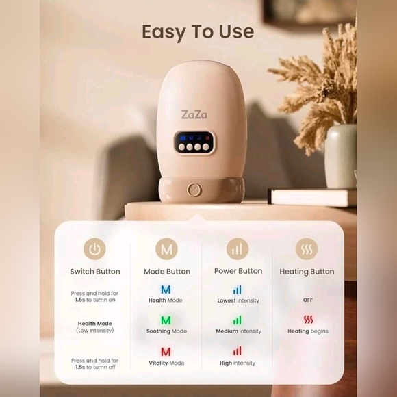 Cordless Hand Massager Heated Compression Wrist Massage Arthritis Carpal Tunnel - Picture 6 of 13